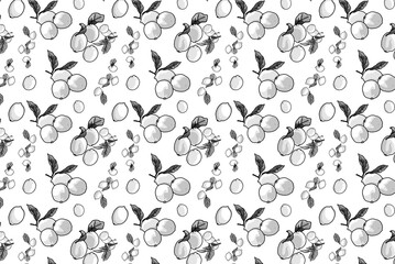seamless pattern with lemon