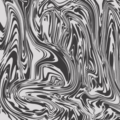 Abstract Fluid Art with Elegant Color Contrasts