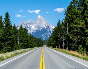 Fototapeta premium road in the mountains