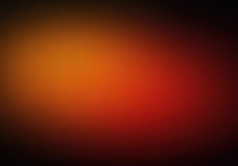 A yellow and red flower on a black background.