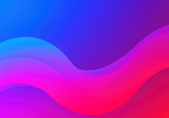 Obraz premium Colorful waves creating a striking abstract background.