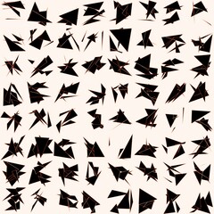 Chinese calligraphy shufa with abstract ornament and textured artistic cultural design