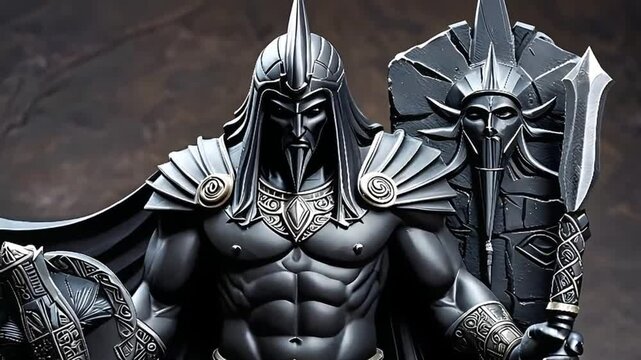 Seth: Ancient Egyptian God of Chaos &ndash; 4K Statue in Ritual Armor
