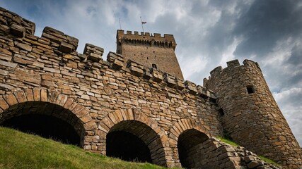 Obraz premium old castle ruins