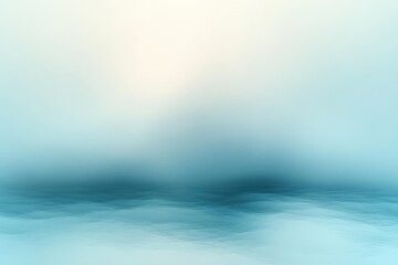 Obraz premium Calm and misty seascape with gentle waves under soft pastel sky creating serene and peaceful atmosphere