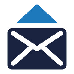 Email blue icon