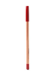 One lip pencil isolated on white. Cosmetic product