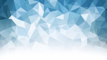 Obraz premium Abstract Geometric Blue Polygons Background blue background