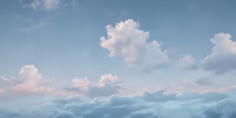Fototapeta premium Soft light blue abstract backdrop, blurred gradient clouds, gentle texture , images, texture
