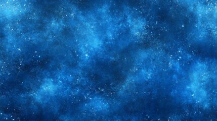 Fototapeta premium Cosmic Blue Galaxy Background blue background