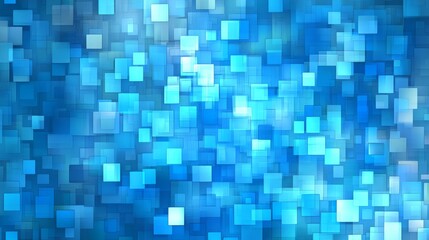 Abstract Blue Square Pattern Graphic Design blue background