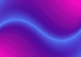 Blue and pink wave background.