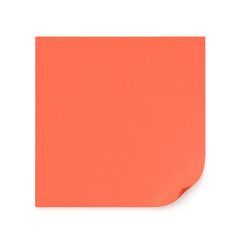 Neon Coral Sticky Note