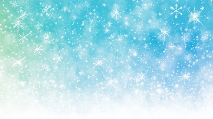 Obraz premium Winter Wonderland Background Design blue background