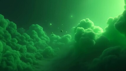 Green Atmosphere Background