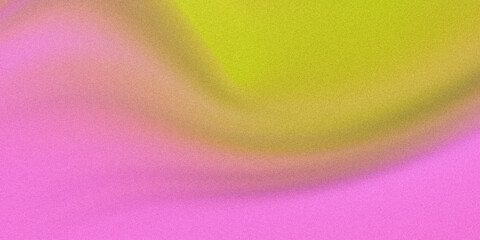 Vibrant two tone gradient with curve like elements in soft yellow and pink hues