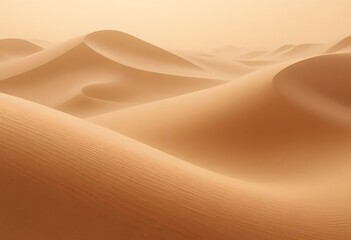 Minimalist Desert Waves with Warm Earth Tones