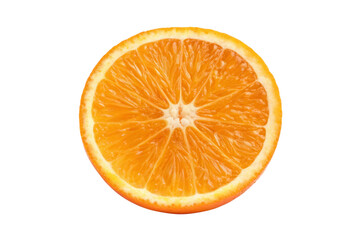 Fototapeta premium orange isolated on white background
