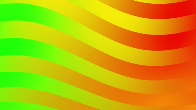 Yellow orange red and green abstract background suitable for nature themed designs, ecofriendly campaigns, summer promotions, vibrant social media posts.
