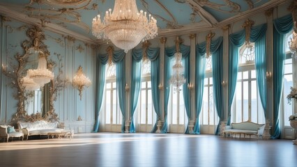 "Elegant Palladian Architecture as a Stunning Wall Backdrop"