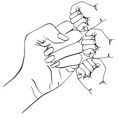 hand drawn vector illustration