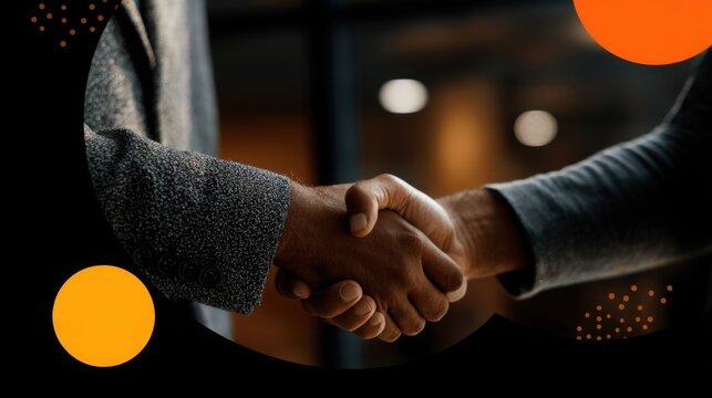 Partnership announcement writer icon concept featuring collaborative elements for joint venture and business growth