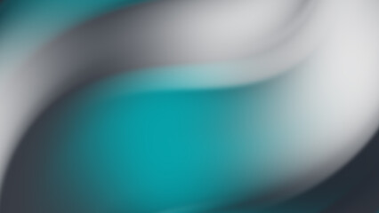 Abstract teal gray curves blend softly creating fluid shapes. Suitable for backgrounds, design projects, and artistic concepts featuring contemporary aesthetics and fluid movement.