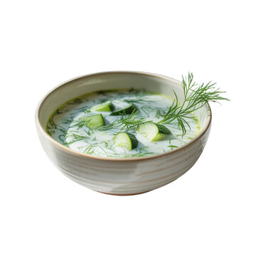 Dovga food isolated image on white Background 