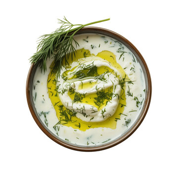 Dovga food isolated image on white Background 
