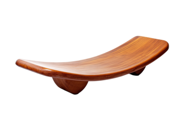 Balance Board for Core Training and Rehabilitation on Transparent Background



