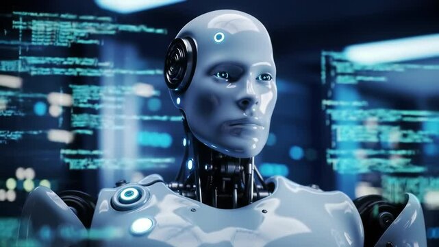 Robotic innovations showcased in a futuristic tech environment highlighting AI capabilities and advancements