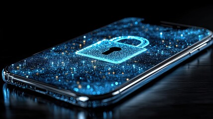 Mobile Phone Security with Digital Lock.