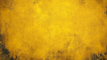 Distressed golden texture background with vintage grunge effect, perfect for adding depth