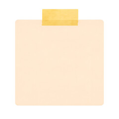 Sticky Note and Tape