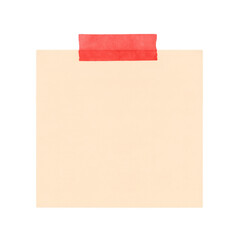 Sticky Note with Tape