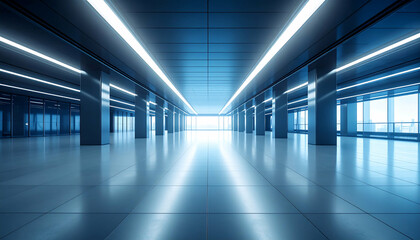 Fototapeta premium Modern Office Space: Stunning Architecture & Design Inspiration
