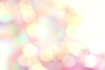 Obraz premium 다채로운 컬러의 보케와 카피공간