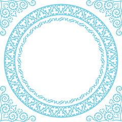 Beautiful flower art and mandala vector design