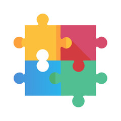 Obraz premium Puzzle Piece - Critical Thinking Icon