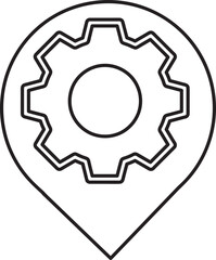 setting location icon