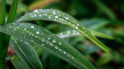 grass, water, nature, dew, leaf, rain, drop, plant, drops, leaves, wet, macro, summer, flora, plants, close-up, morning, green, closeup, garden, droplets, foliage, spring, meadow
