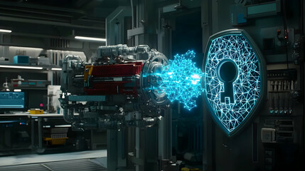 Engine security in a futuristic lab