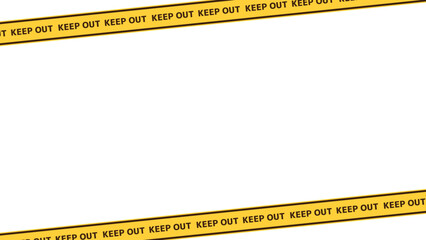 立ち入り禁止フレーム