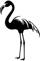 illustration of a flamingo