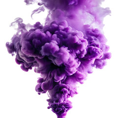 Obraz premium Stunning Purple Ink Cloud Abstract Background Image