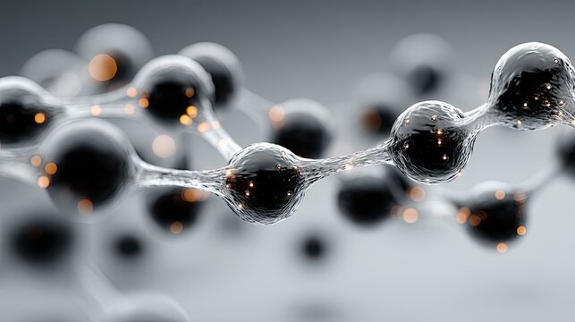 Exploring blockchain technology concepts with interconnected nodes in abstract digital art