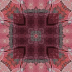 Traditional design with phulkari kalamkari motifs from Pakistan and Indian culture. Geometric ethnic floral pattern for carpet dupatta batik embroidery. Panjabi Digital print as boho Aztec texture art