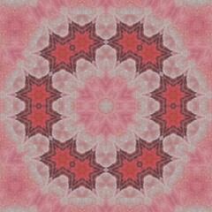 Traditional design with phulkari kalamkari motifs from Pakistan and Indian culture. Geometric ethnic floral pattern for carpet dupatta batik embroidery. Panjabi Digital print as boho Aztec texture art