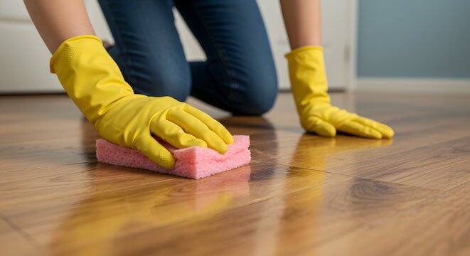 Cleaning Hardwood Floors A Step-by-Step Guide to Sparkling Clean Floors.  Learn effective techniques and tips for maintaining your hardwood floors, ensuring they stay beautiful and shiny