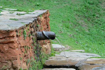A black Pennis faucet in Bhutan